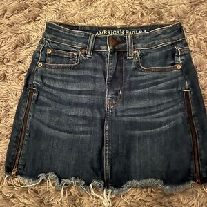 American Eagle Jean Skirt size 0